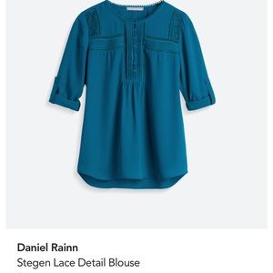 Stegen Lace detail blouse